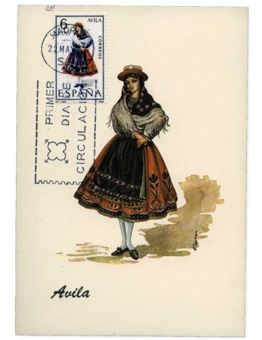 n° 1426/1431 + n° 1527/1529 obl. - Timbre ESPAGNE Poste