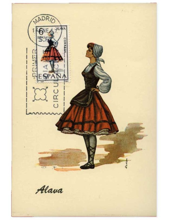 n° 1426/1431 + n° 1527/1529 obl. - Timbre ESPAGNE Poste
