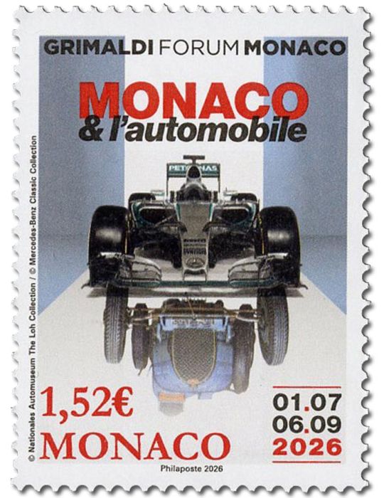 n° 3550 - Timbre MONACO Poste (GRIMALDI FORUM - 14_26_410)