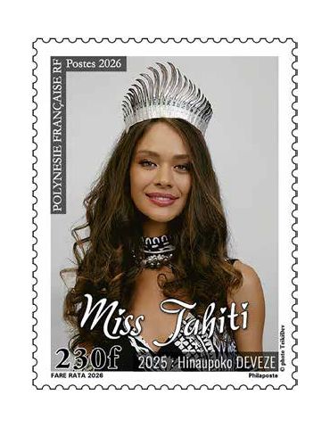 n° 1387 - Timbre POLYNESIE Poste (MISS TAHITI - 13_26_203)