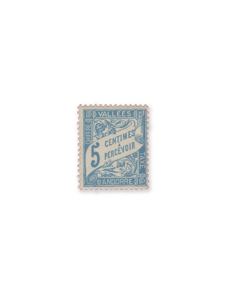 n° 17/20* - Timbre ANDORRE Taxe