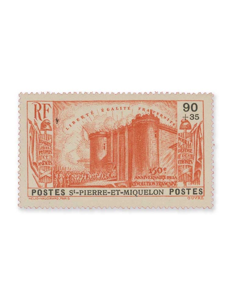 n° 191/195** - Timbre SAINT-PIERRE ET MIQUELON Poste