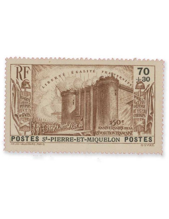 n° 191/195** - Timbre SAINT-PIERRE ET MIQUELON Poste