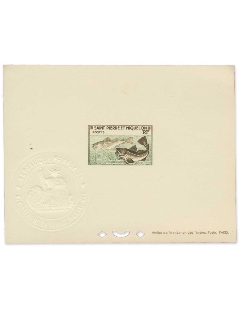 n° 353/357 - Timbre SAINT-PIERRE ET MIQUELON Poste