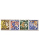 n° 245/248** - Timbre PAYS-BAS Poste