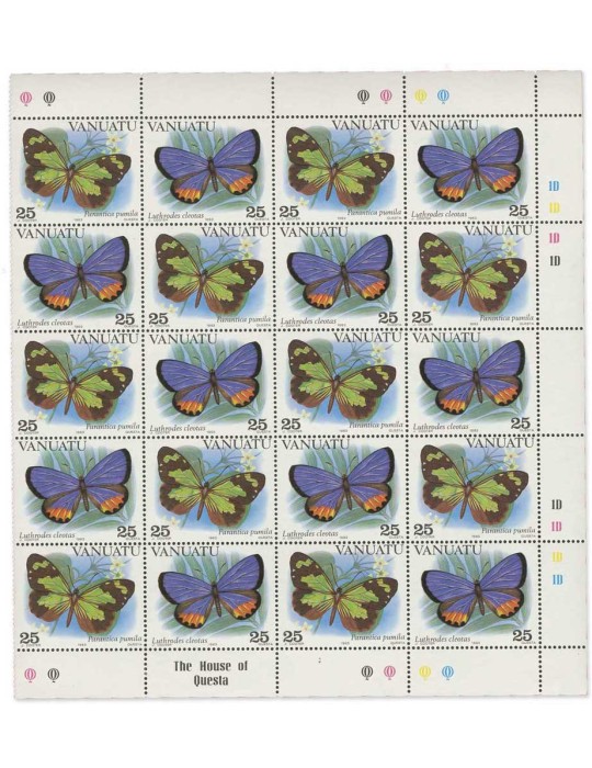 n° 666/671** - Timbre VANUATU Poste