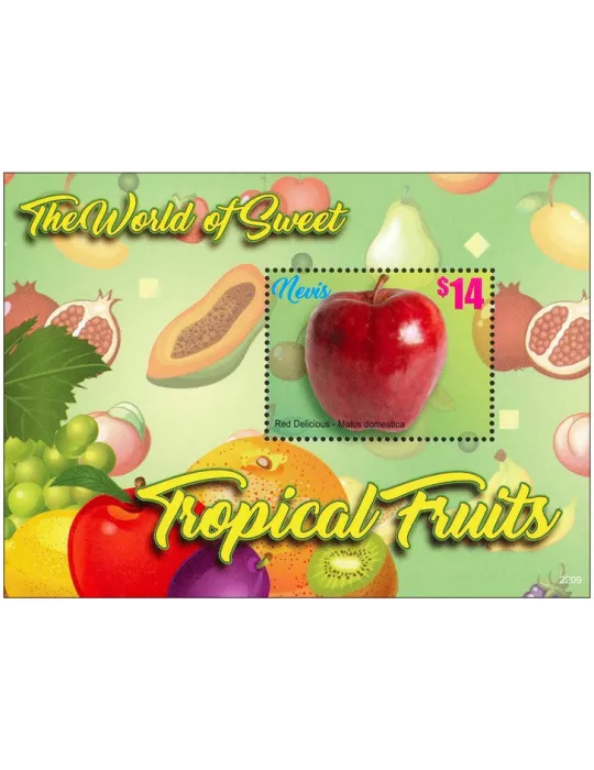 n° 436 - Timbre NEVIS Blocs et feuillets