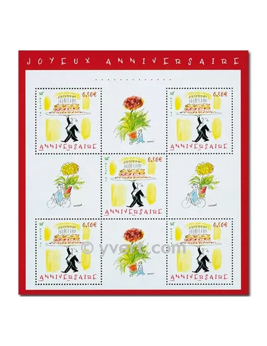 n° 75 - Timbre France Bloc et feuillets