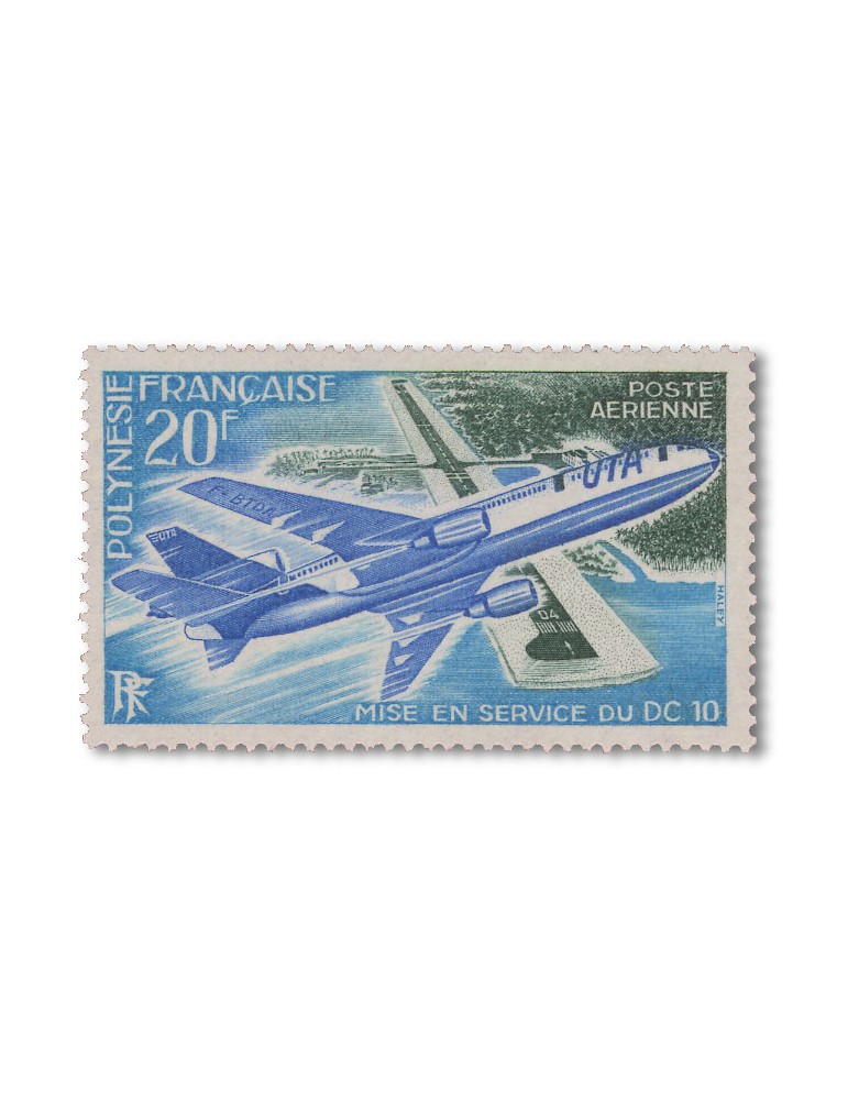 n° 74* - Timbre POLYNESIE Poste Aerienne