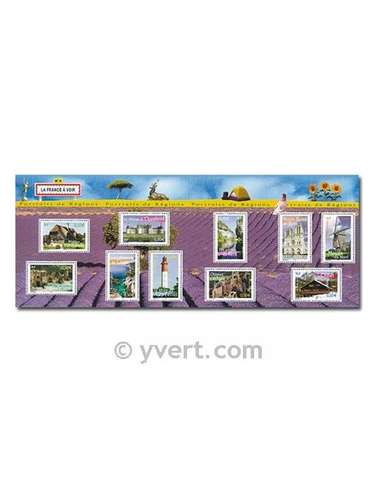 n° 3702/3711 - Timbre France Poste (BF 77)