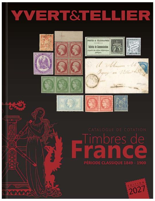 TOME 1 - 2027 (Catalogue des Timbres de France - 2 volumes : Période Classique et Moderne)