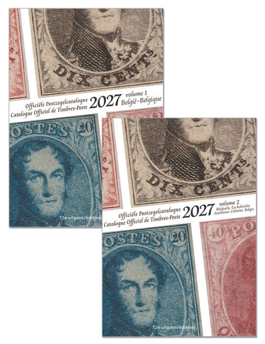 COB 2027 : CATALOGUE OFFICIEL DE TIMBRES-POSTE 2027 (Timbres de Belgique)