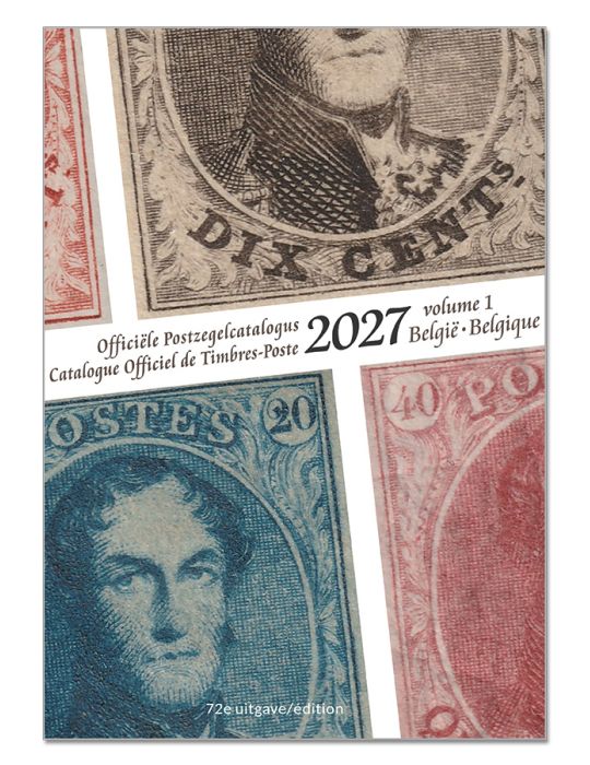 COB 2027 : CATALOGUE OFFICIEL DE TIMBRES-POSTE 2027 (Timbres de Belgique)