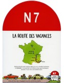 France : Collector "N7 La route des vacances Lyon Menton"