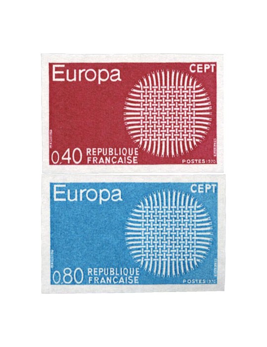 n° 1637/1638** ND - Timbre FRANCE Poste