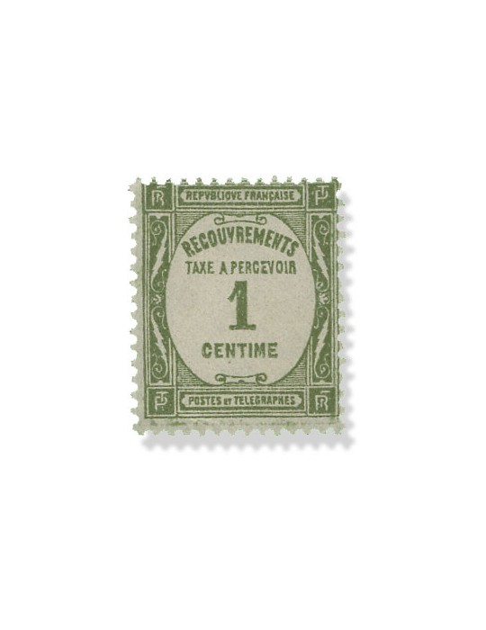 n° 55/62* - Timbre FRANCE Taxe