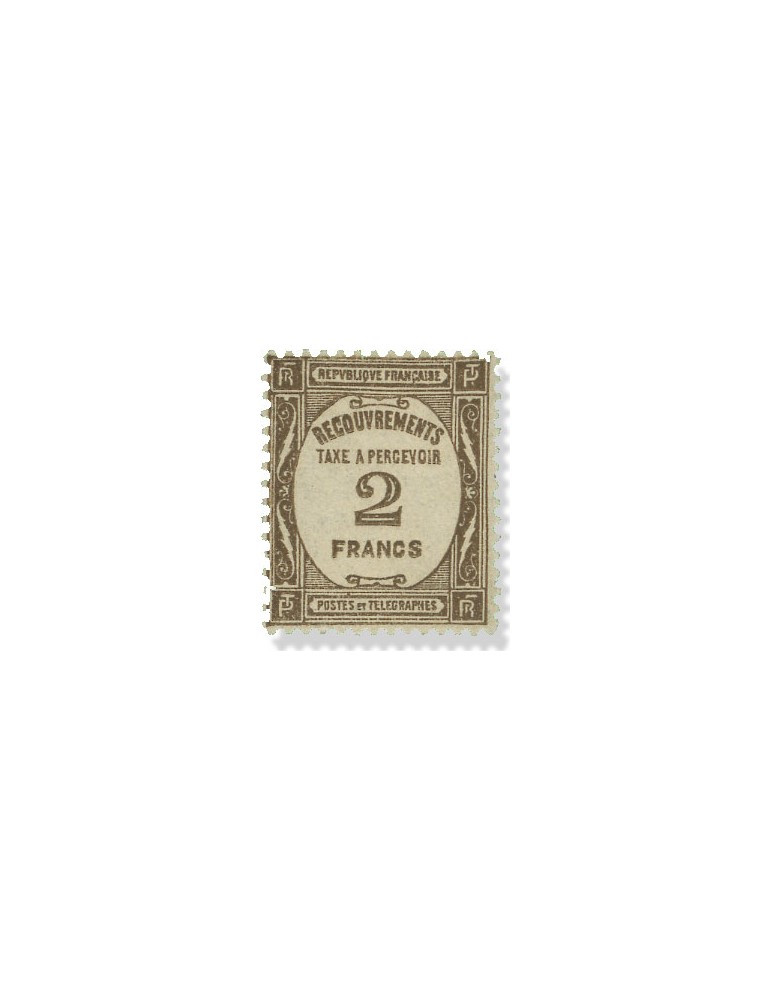 n° 55/62* - Timbre FRANCE Taxe