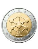 2 EURO COMMEMORATIVE 2006 : BELGIQUE (rénovation de l´atomium à Bruxelles)