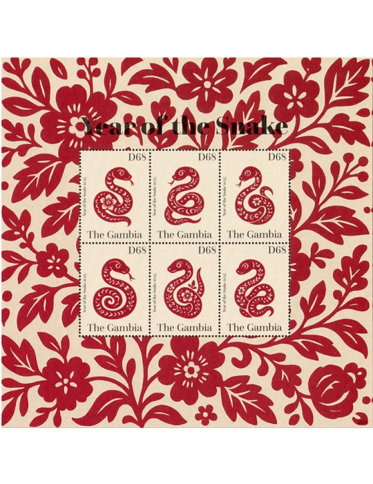 n° 6468/6473 - Timbre GAMBIE Poste