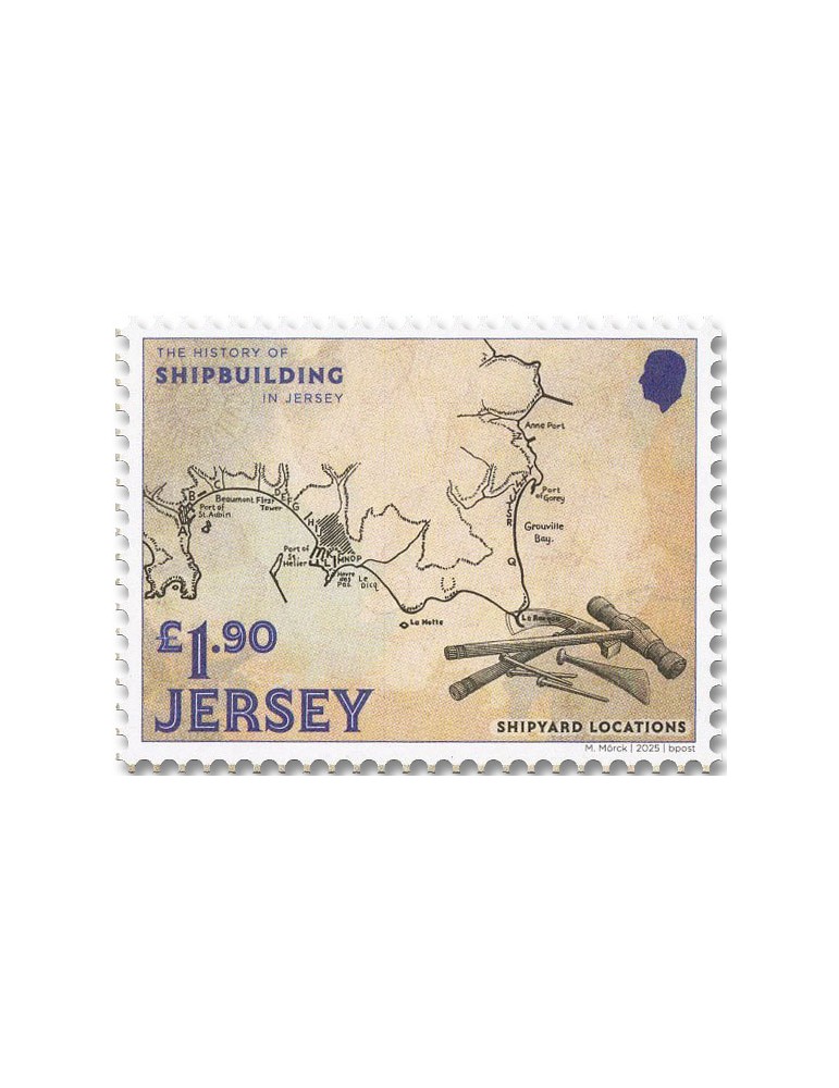 n° 2959/2964 - Timbre JERSEY Poste