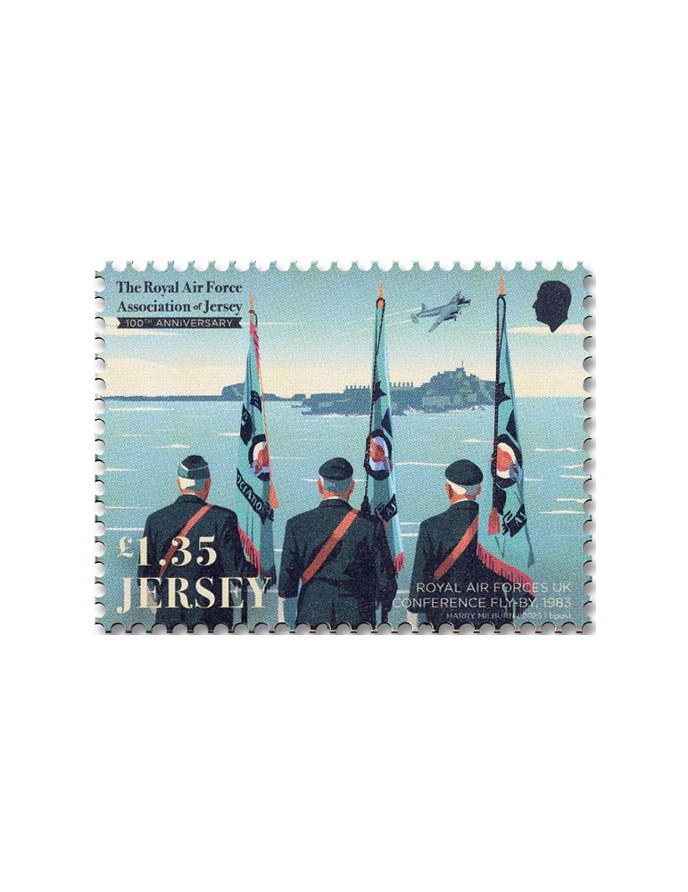 n° 2987/2992 - Timbre JERSEY Poste