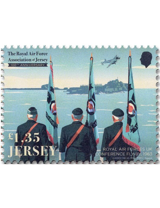 n° 2987/2992 - Timbre JERSEY Poste