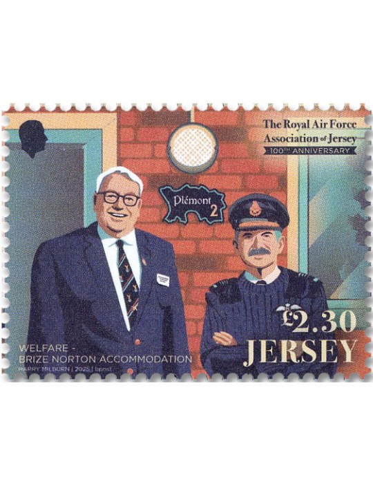 n° 2987/2992 - Timbre JERSEY Poste