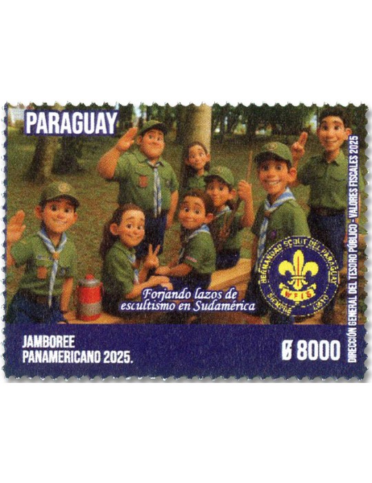 n° 3367 - Timbre PARAGUAY Poste