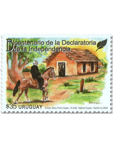 n° 3181 - Timbre URUGUAY Poste