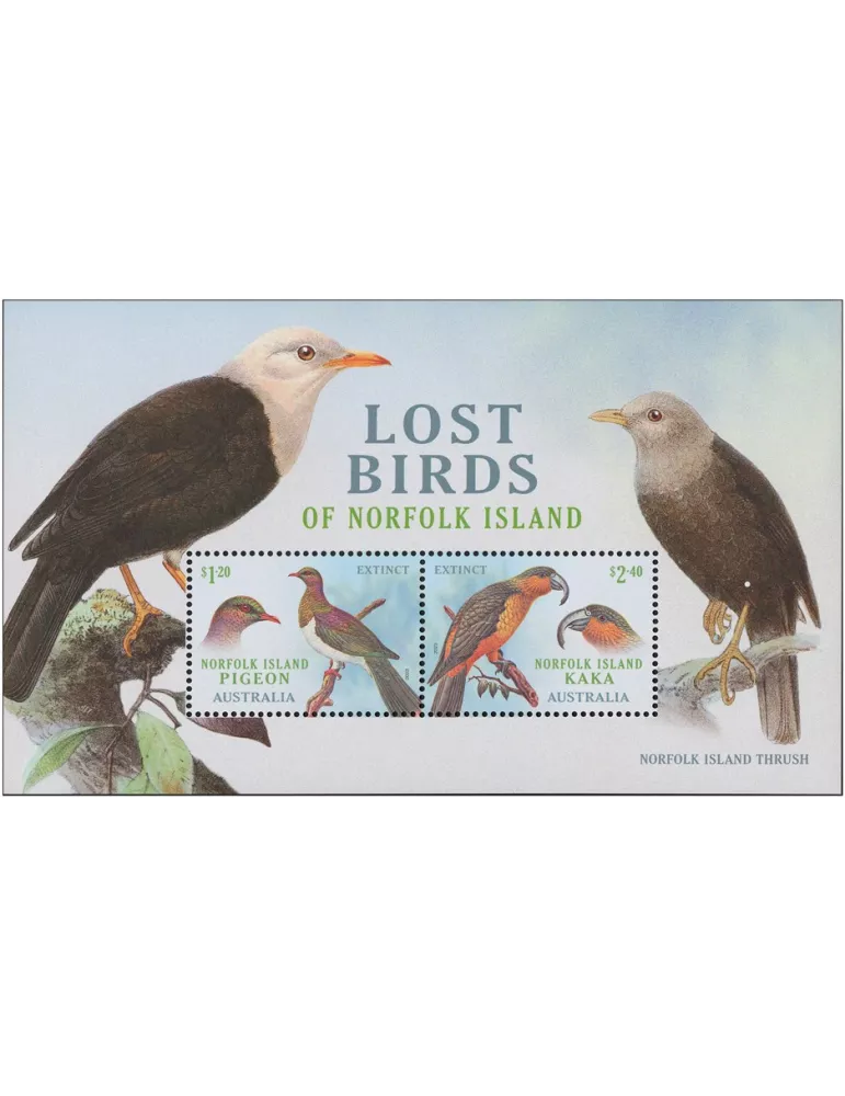 n° 91 - Timbre NORFOLK Blocs et feuillets