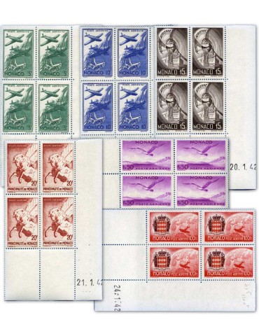n° 2/7** - Timbre MONACO Poste Aerienne