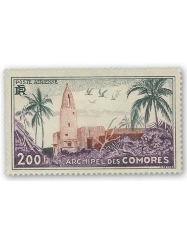 n° 1/3* - Timbre COMORES Poste Aerienne 2