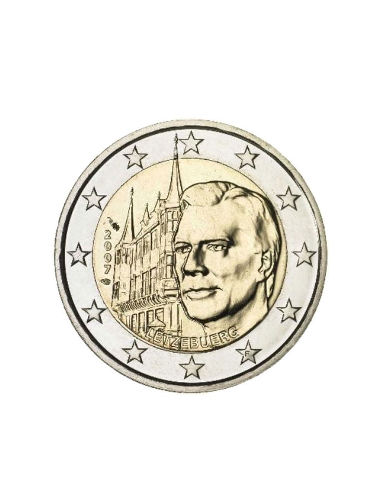 2 EURO COMMEMORATIVE 2007 : LUXEMBOURG (Palais grand-ducal)