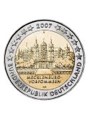 2 EURO COMMEMORATIVE 2007:ALLEMAGNE (château de SCHWERIN)