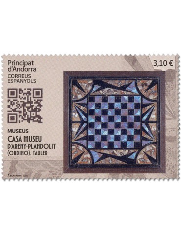 n° 565 - Timbre ANDORRE ESPAGNOL Poste