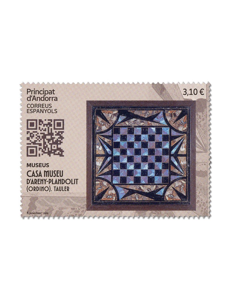 n° 565 - Timbre ANDORRE ESPAGNOL Poste