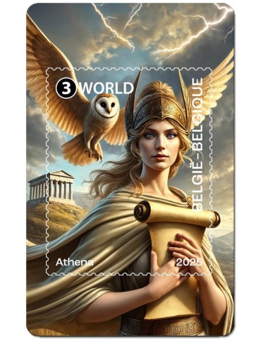 n° 2 - Timbre BELGIQUE Timbres Crypto
