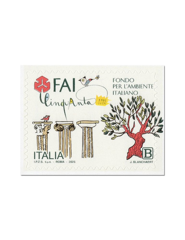 n° 4543 - Timbre ITALIE Poste