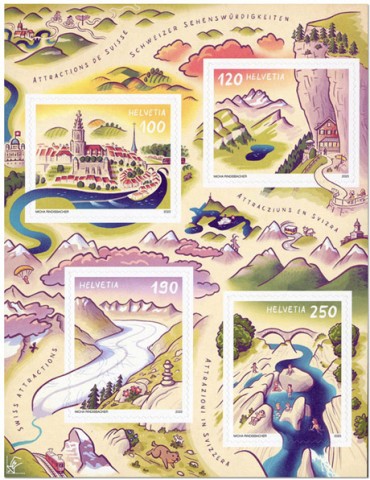 n° F2906 - Timbre SUISSE Poste