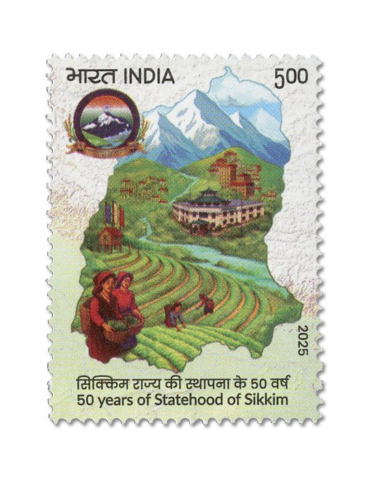 n° 3738 - Timbre INDE Poste