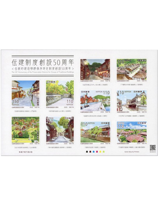 n° 12073/12082 - Timbre JAPON Poste