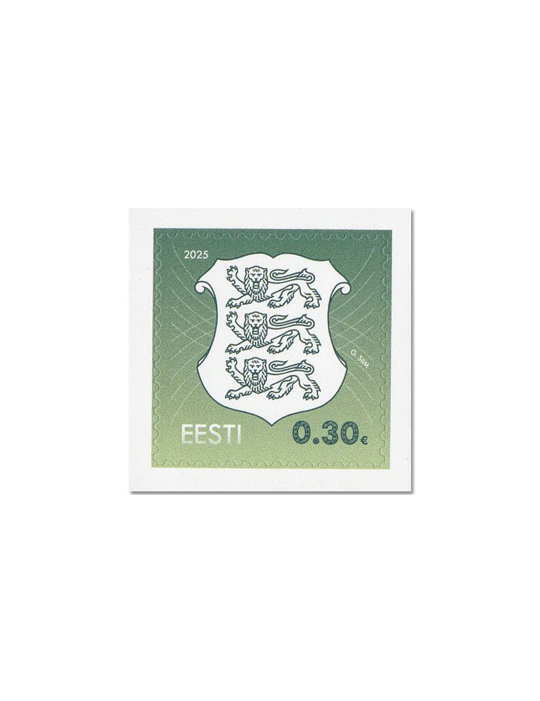 n° 1054 - Timbre ESTONIE Poste
