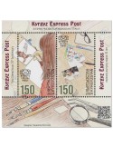 n° 58 - Timbre KIRGHIZISTAN (Kyrgyz Express Post) Blocs et feuillets