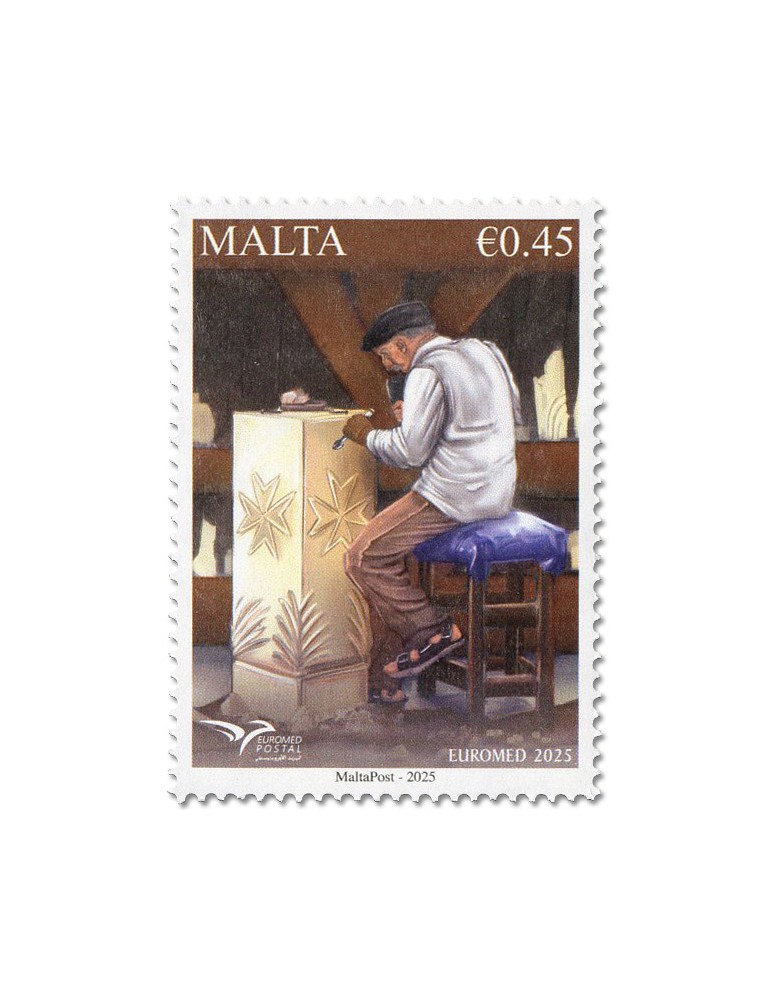 n° 2193/2194 - Timbre MALTE Poste