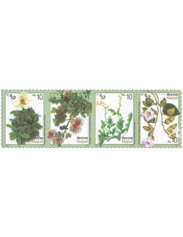 n° 1410/1413 - Timbre NEPAL Poste