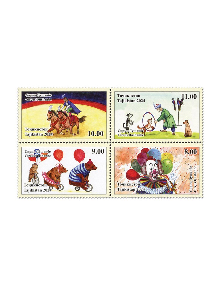 n° 908/911 - Timbre TADJIKISTAN Poste