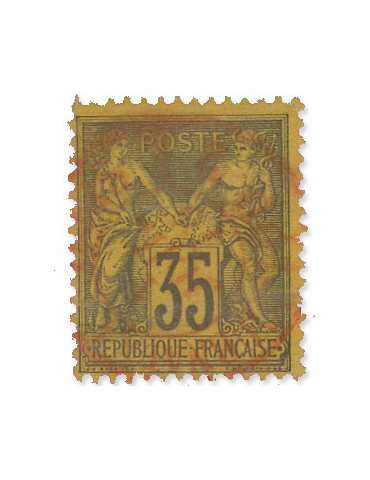 n° 93 obl. - Timbre FRANCE Poste