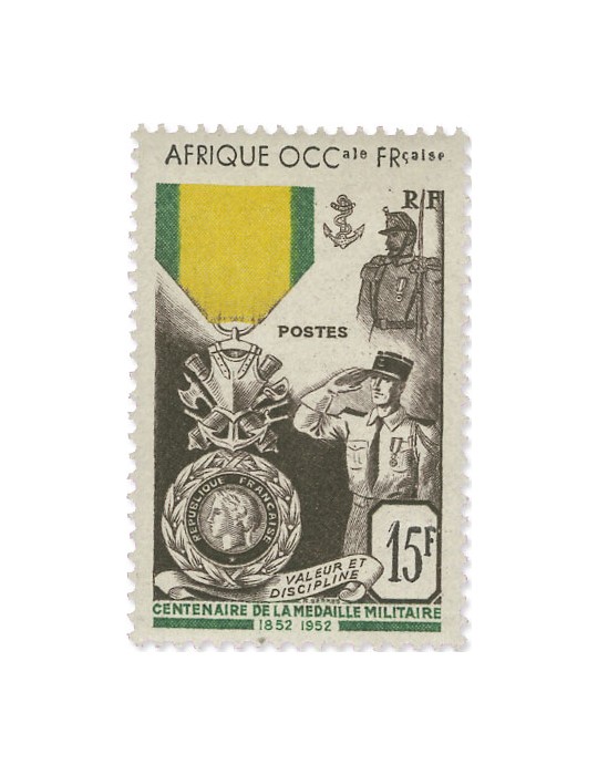 COLONIES : Grandes Series Coloniales (Centenaire de la médaille militaire)