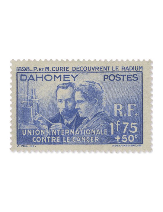 COLONIES : Grandes Series Coloniales (Pierre et Marie Curie)