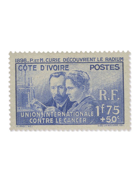 COLONIES : Grandes Series Coloniales (Pierre et Marie Curie)
